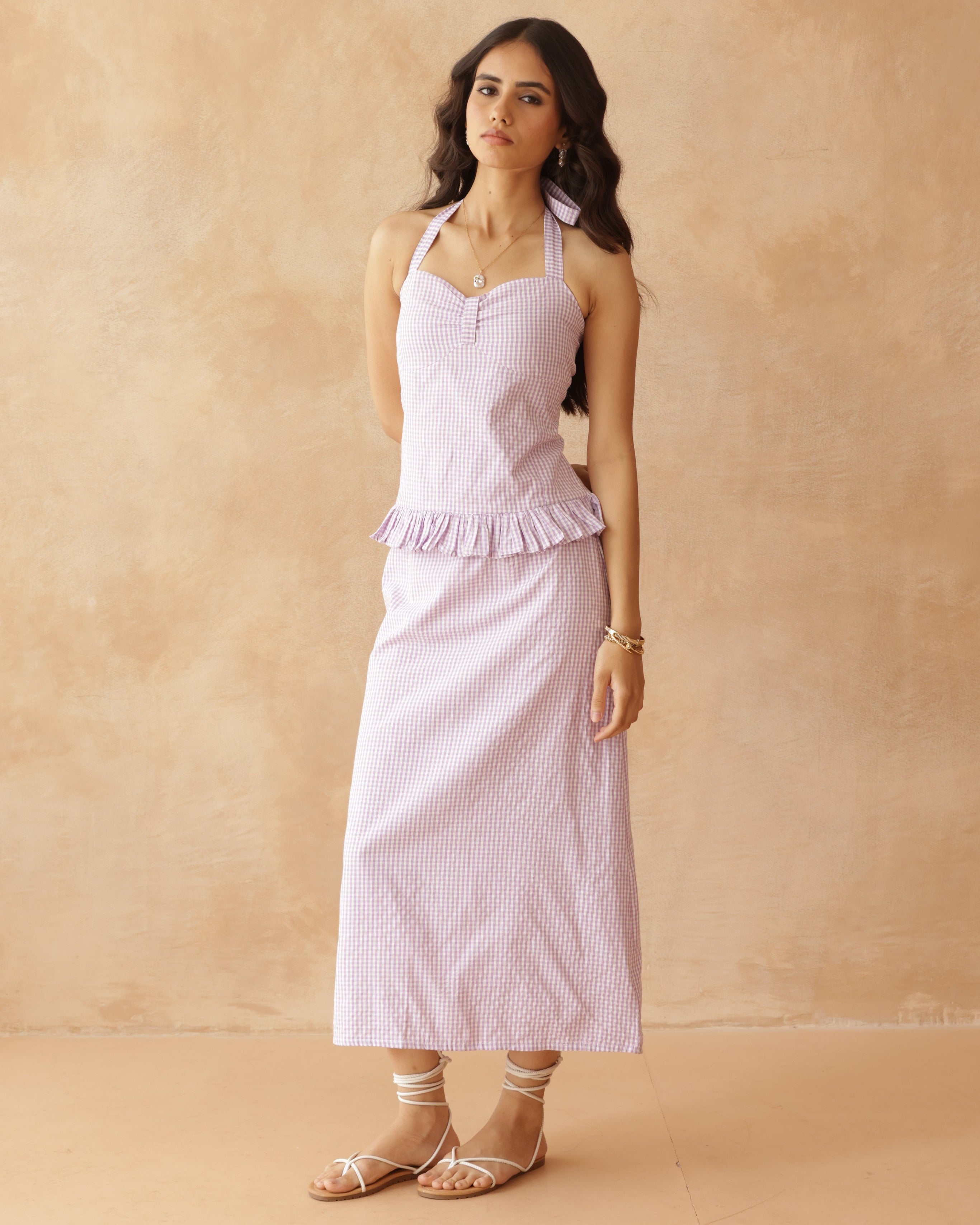 Women’s Lavender Co-Ord Set – Relaxed Fit Two-Piece Outfit