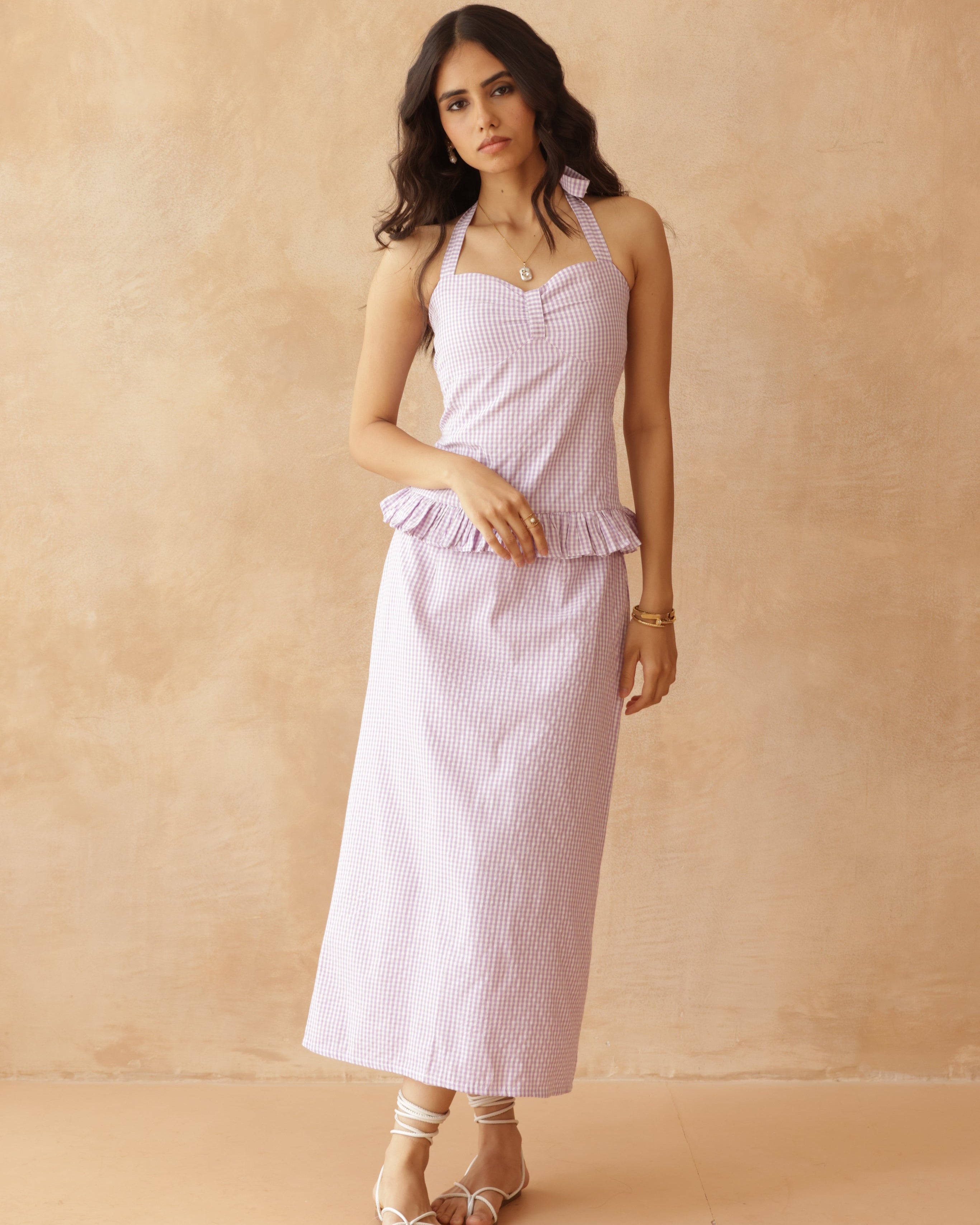 Women’s Lavender Co-Ord Set – Relaxed Fit Two-Piece Outfit