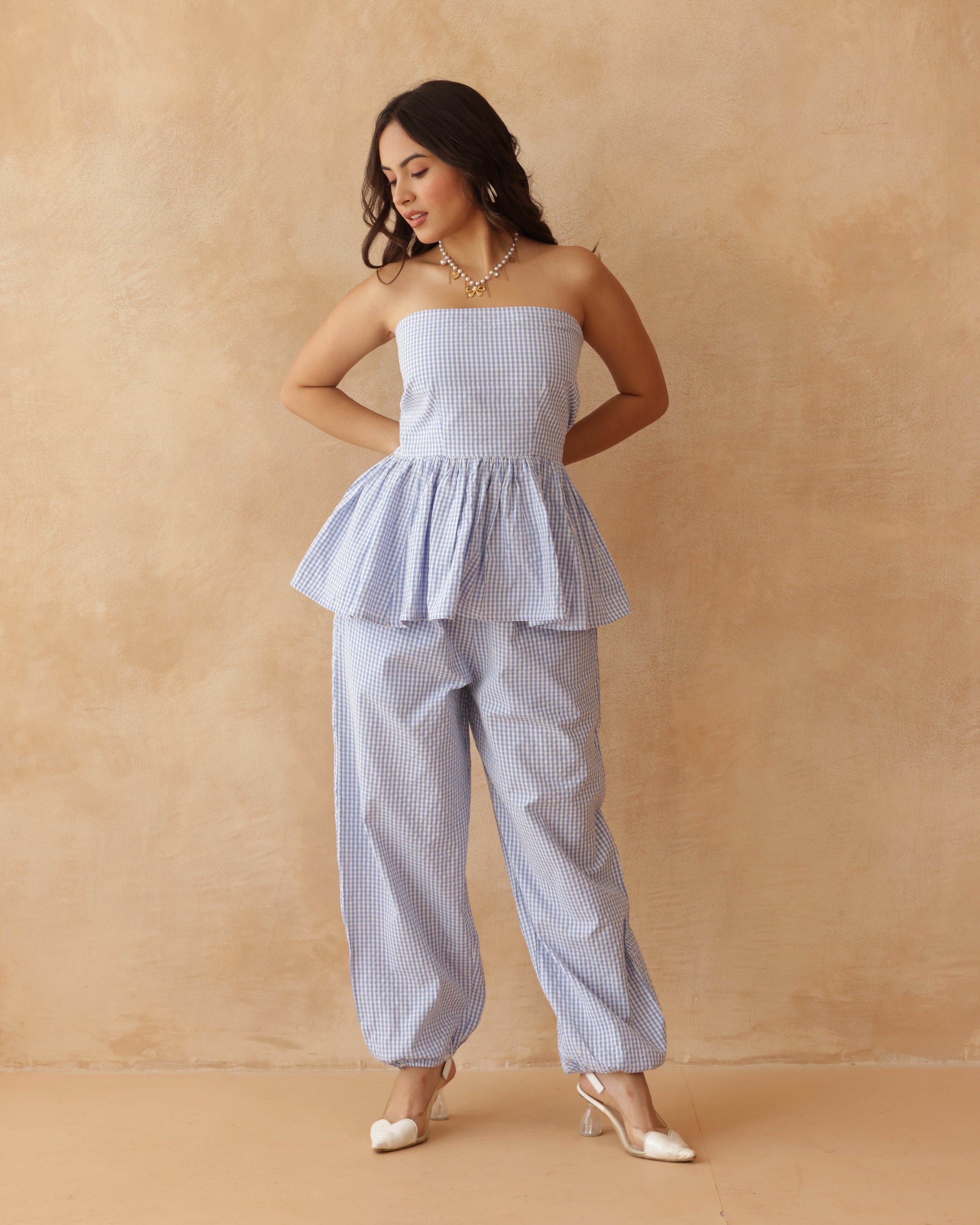 Women’s Blue Stylish Co-ord Set