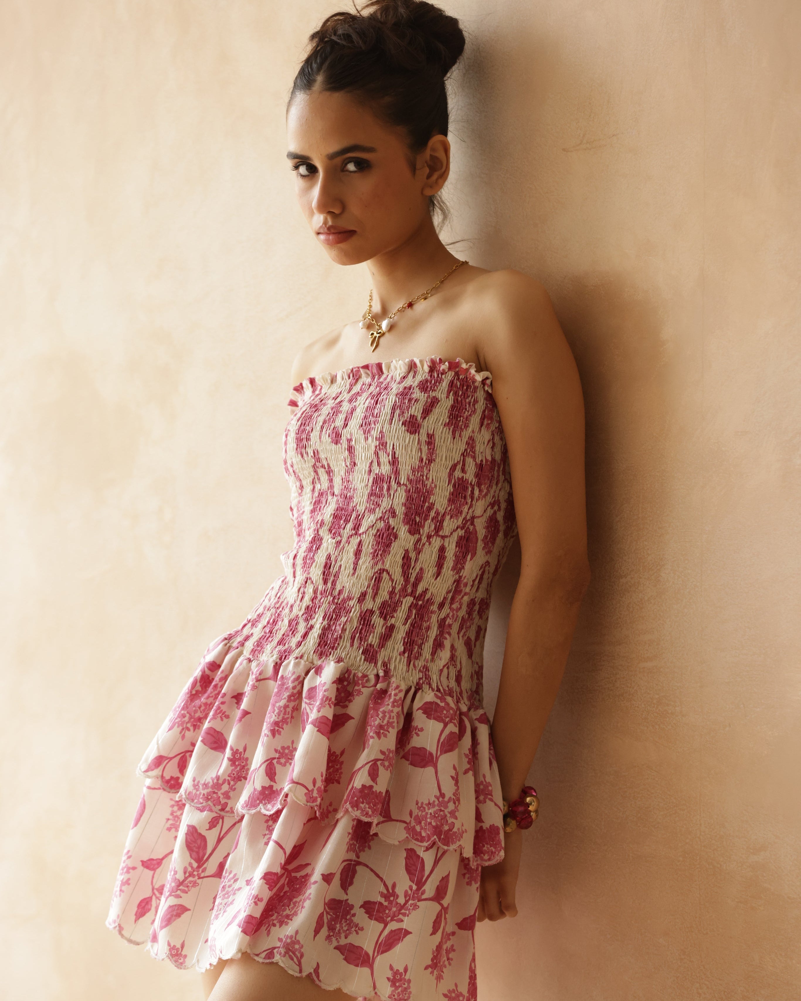 Pink Party Mini Dress